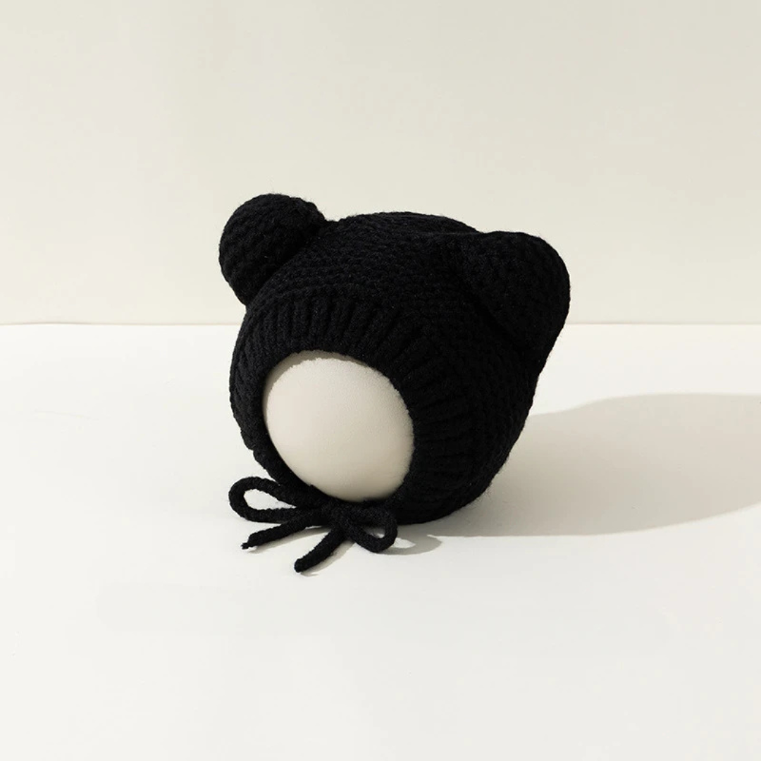Gehäkelte Bärchemütze "Adore me"