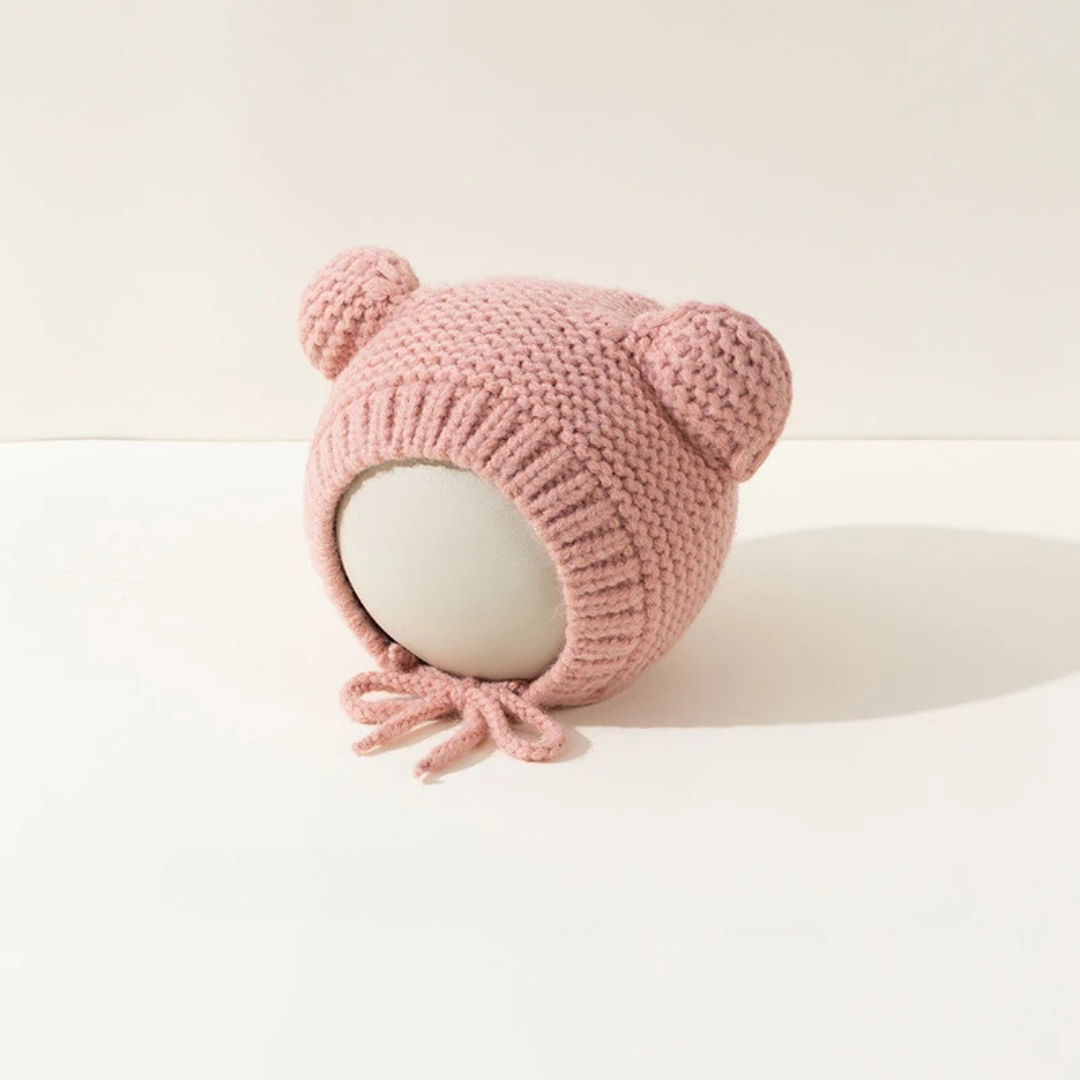 Gehäkelte Bärchemütze "Adore me"