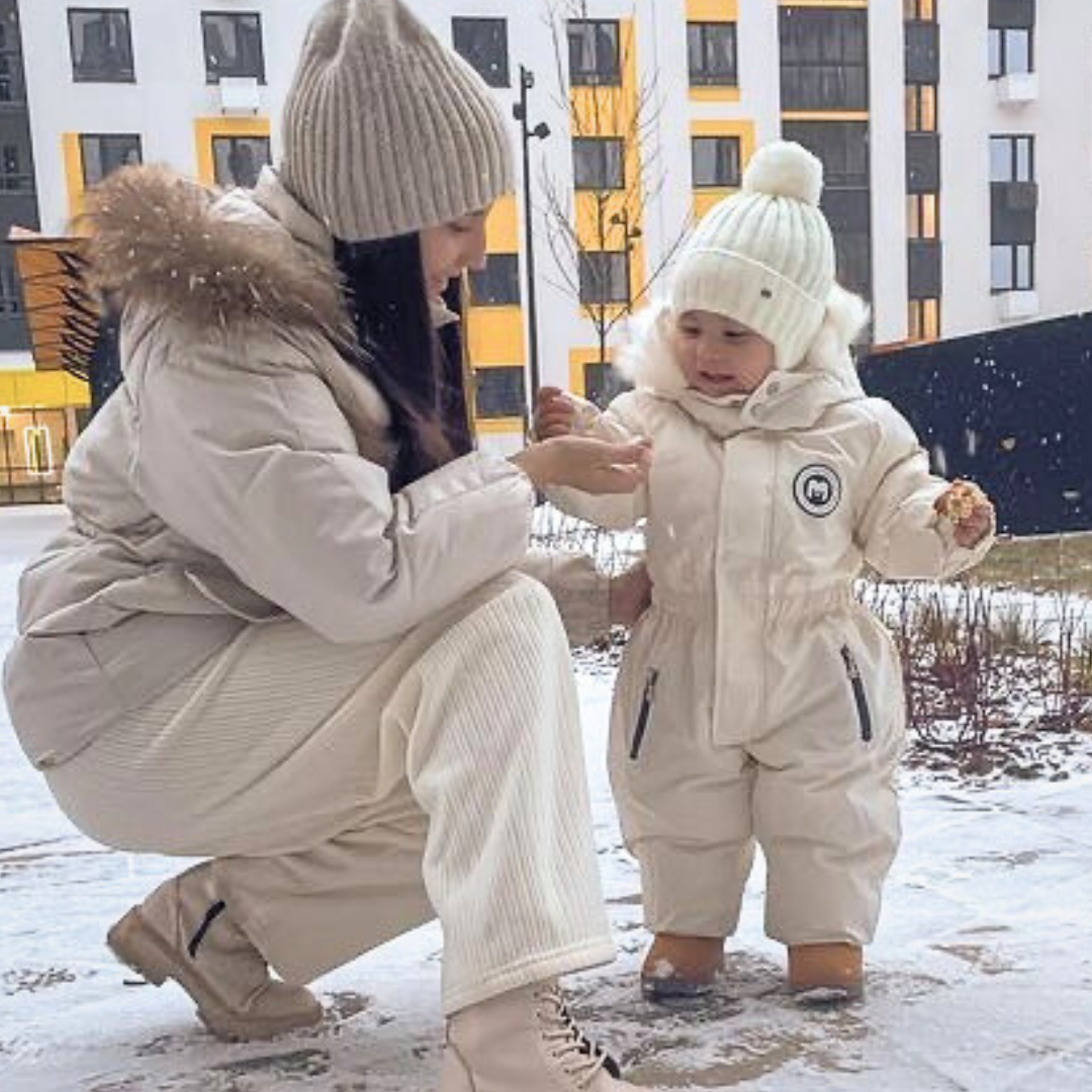snowsuit with hood
