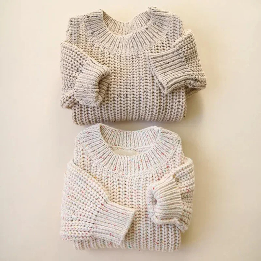 Grobstrickpullover "Konfetti"
