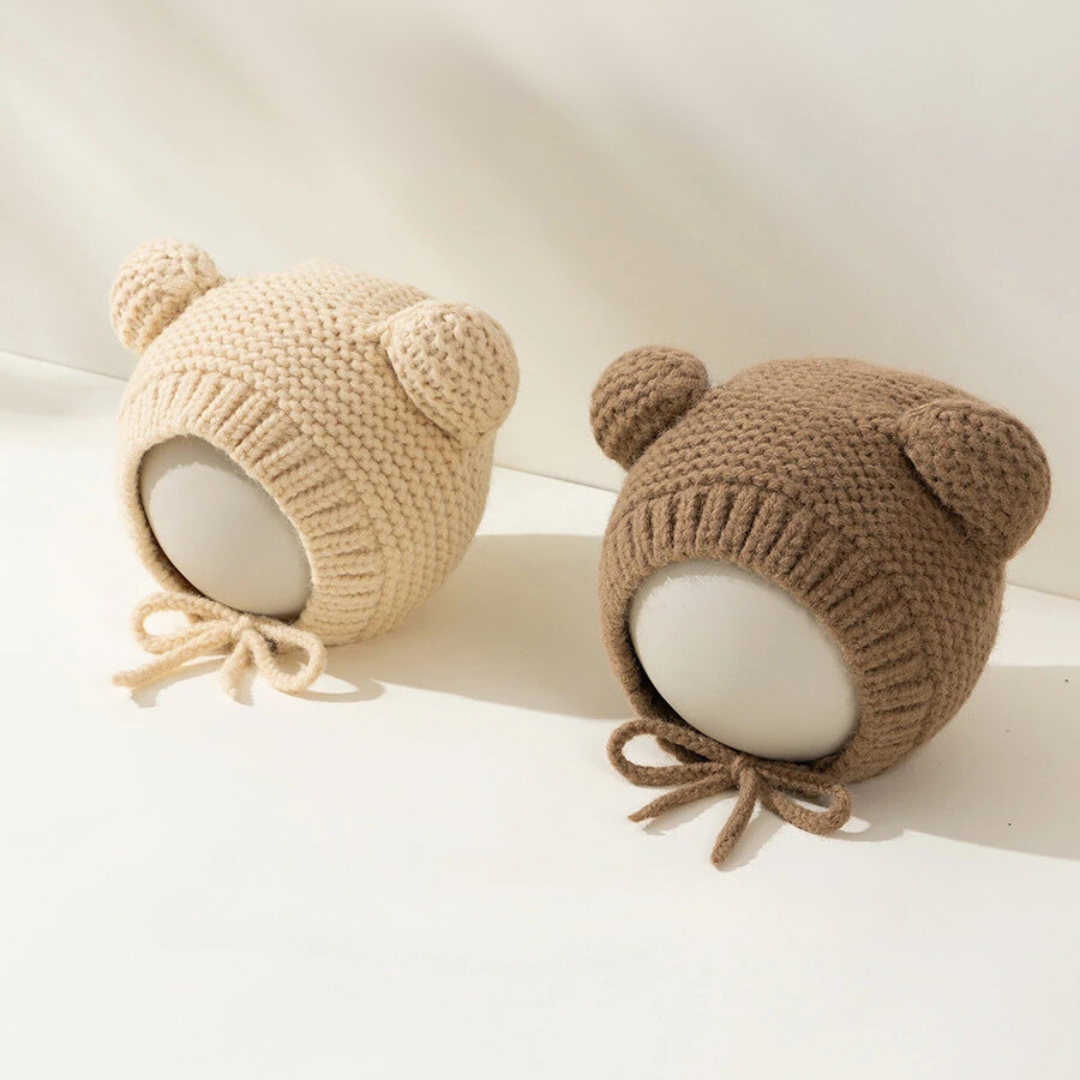 Gehäkelte Bärchemütze "Adore me"