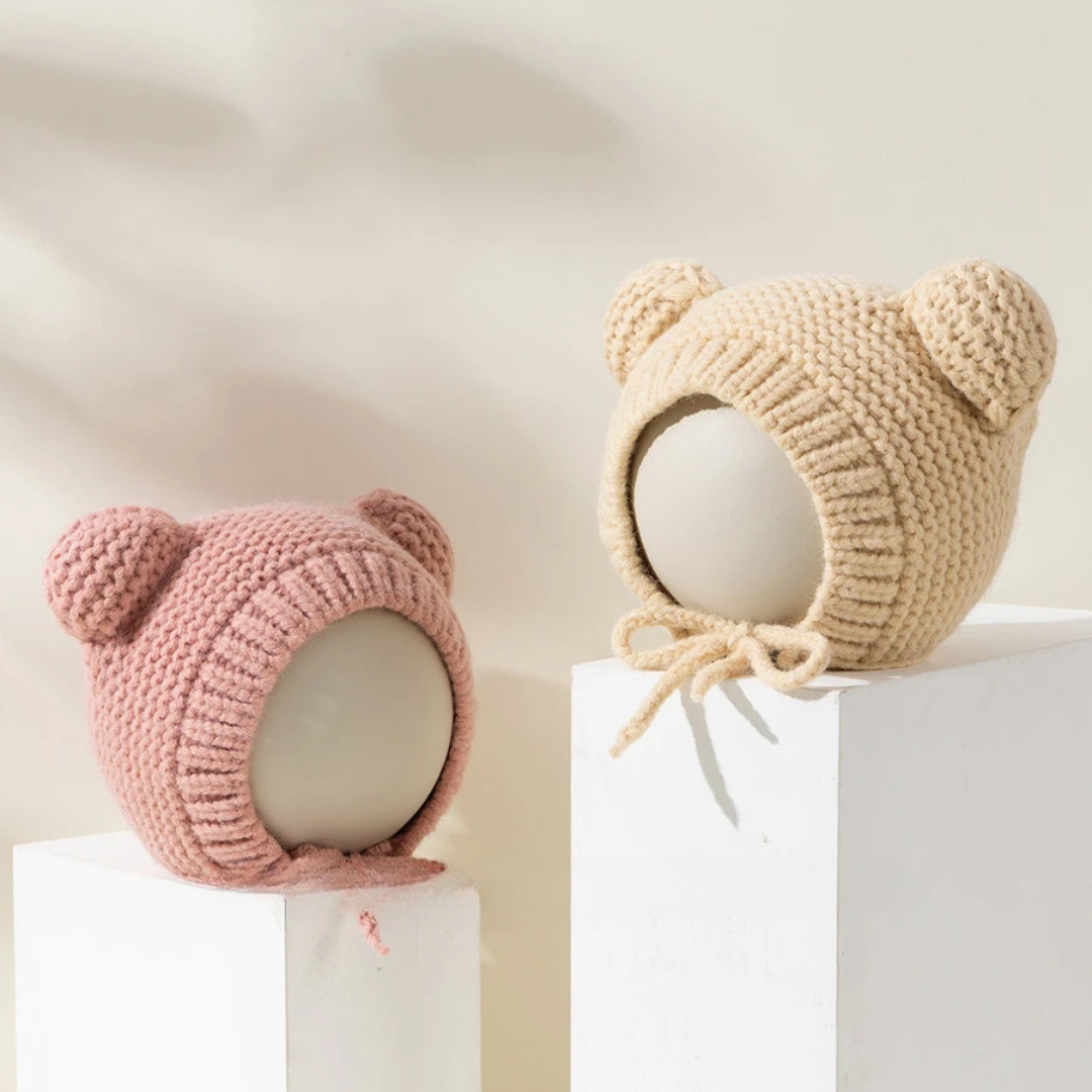 Gehäkelte Bärchemütze "Adore me"