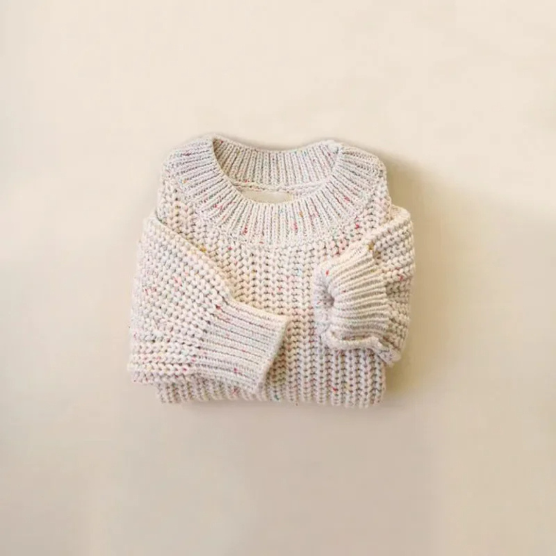 Grobstrickpullover "Konfetti"
