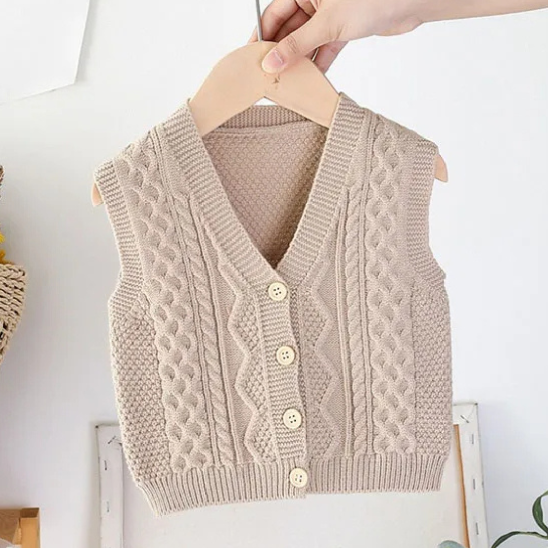 Zopfstrickweste "Elite"