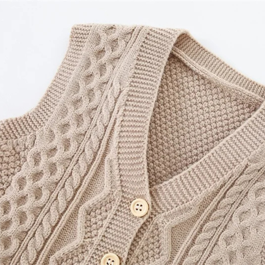 Zopfstrickweste "Elite"