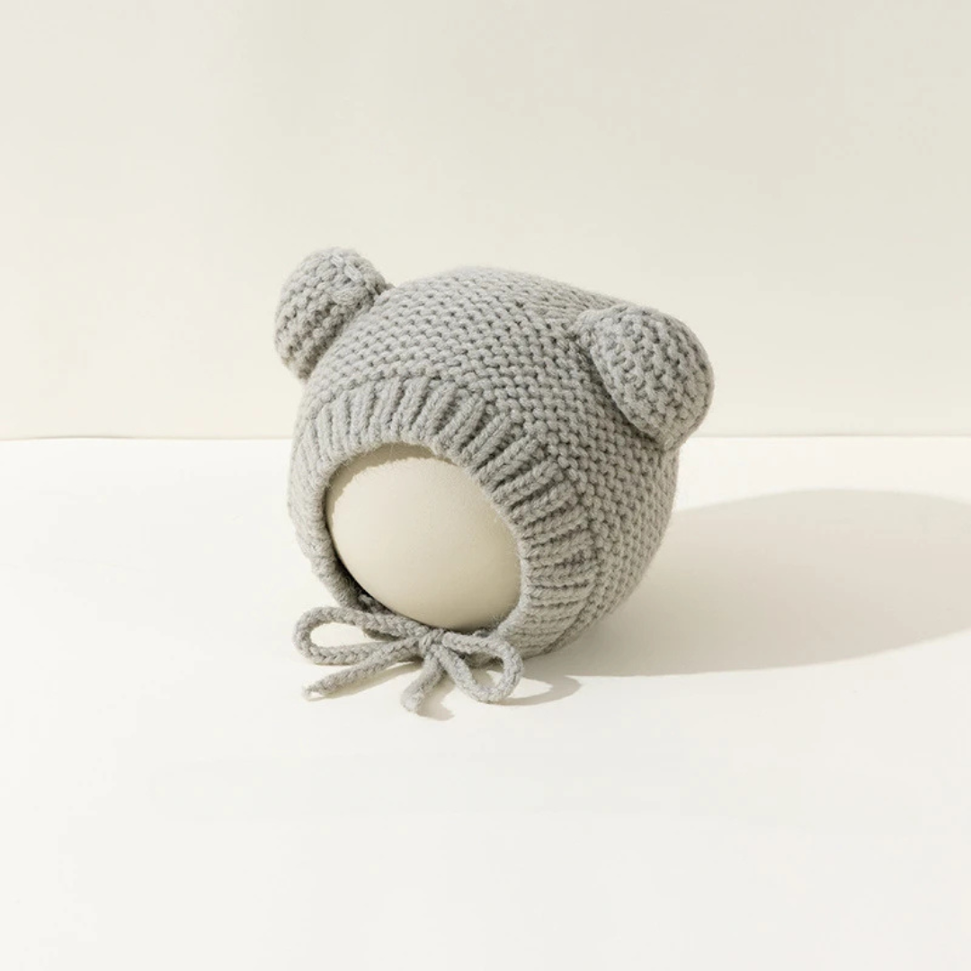 Gehäkelte Bärchemütze "Adore me"