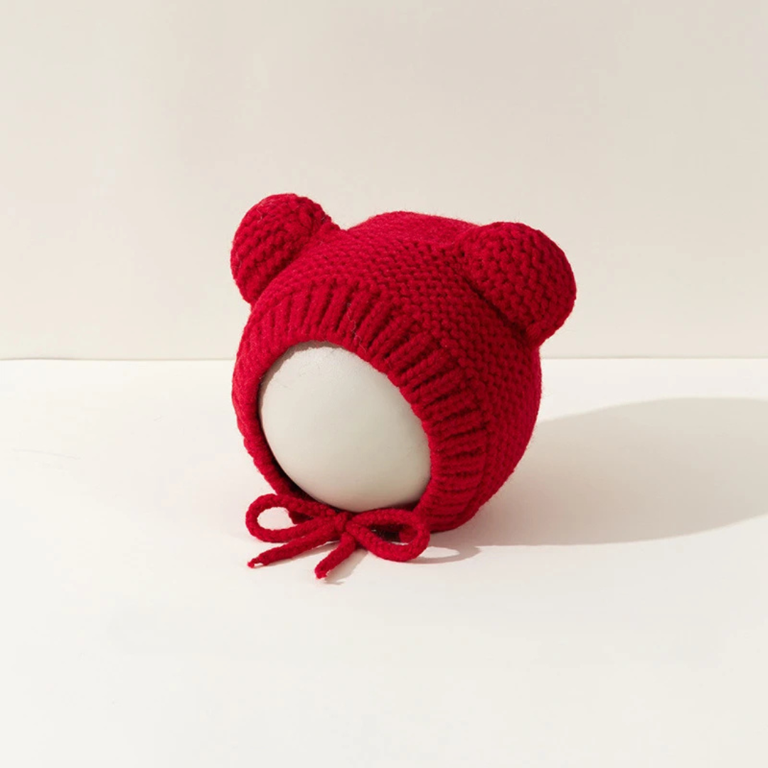 Gehäkelte Bärchemütze "Adore me"