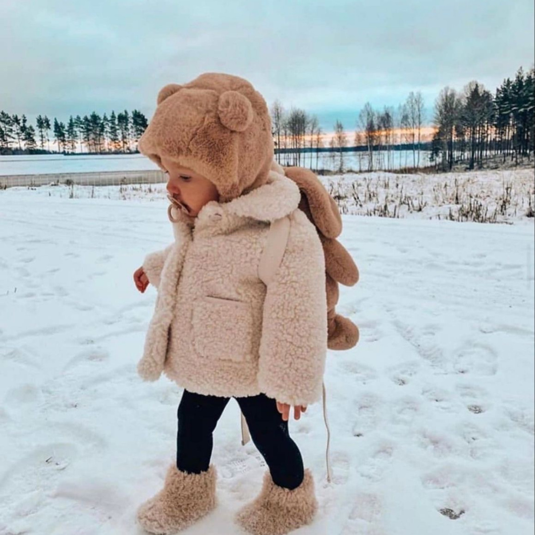 Teddymütze "Snuggle me"